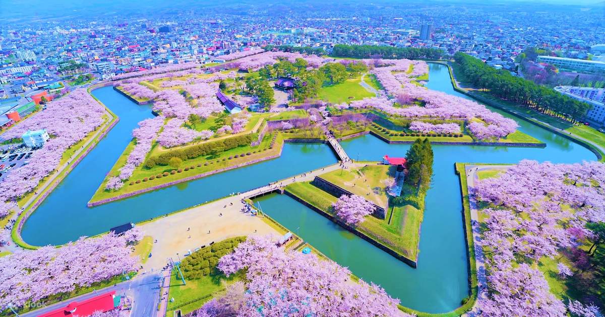 【橋本シャーン】Makuhari Gardenwalk Goryokaku Park and Matsumae Park Join In One Day Bus Tour